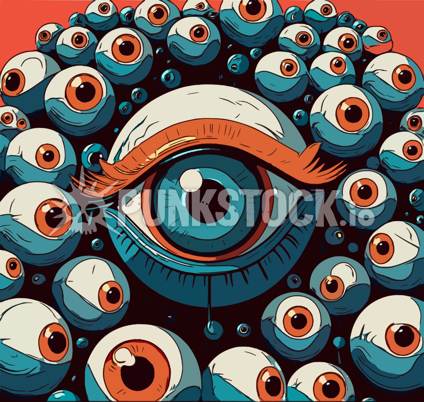 Eye eyes eyeball vector graphic