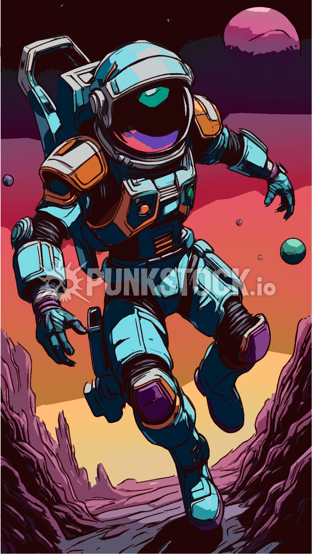Astronaut astronaught space vector graphic