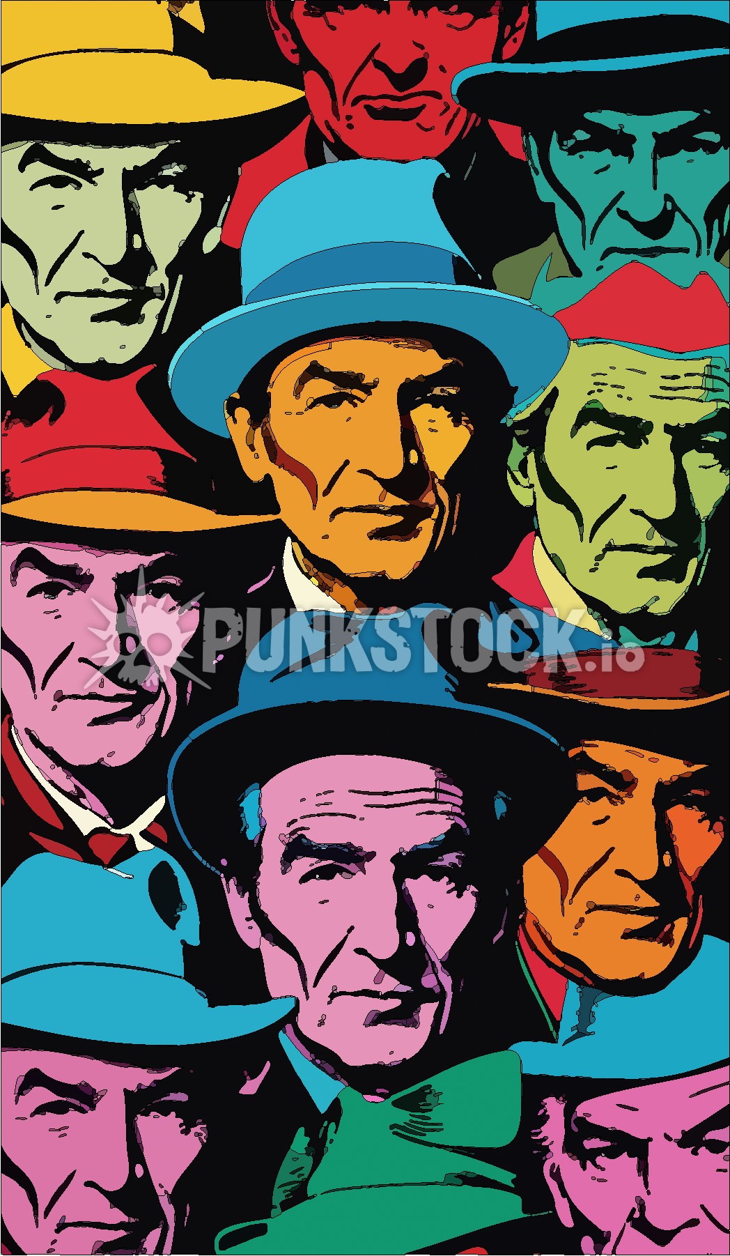 Pop art modern vector graphic