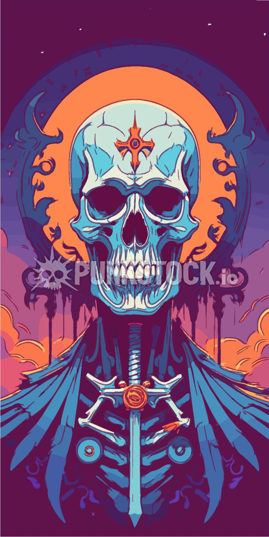 Skull skulls skeleton vector graphic