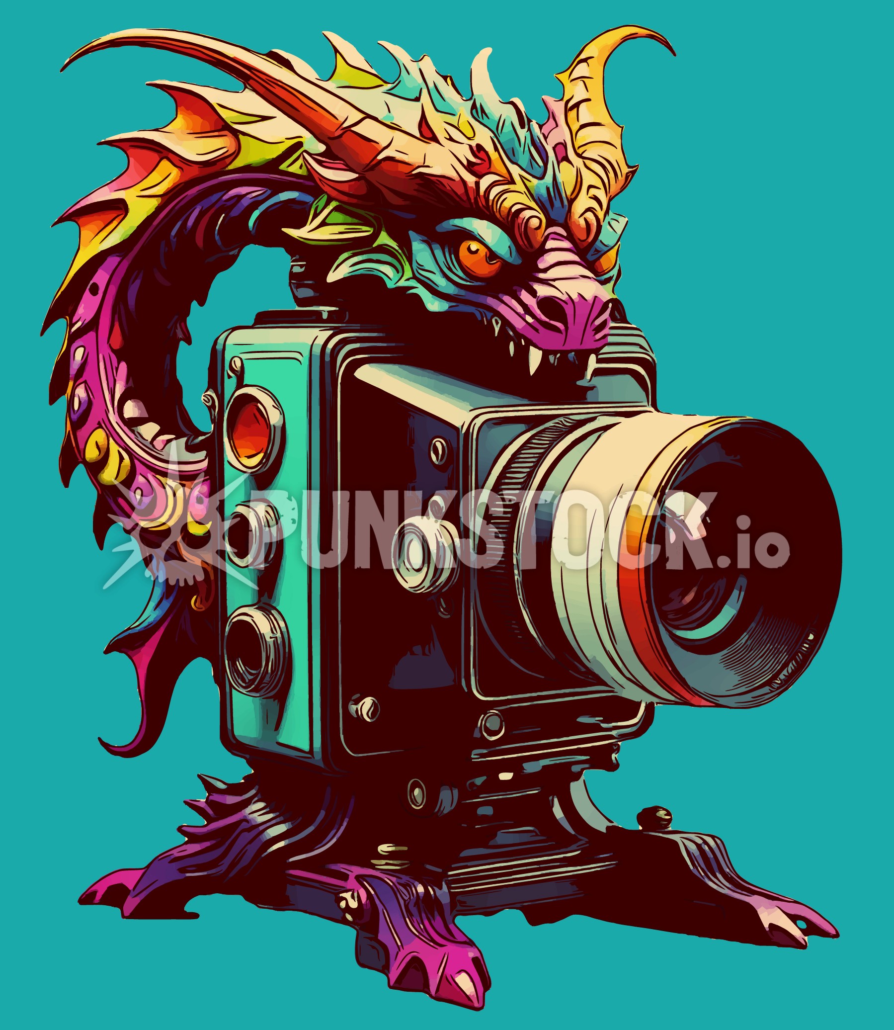 Camera cameras vintage vector graphic