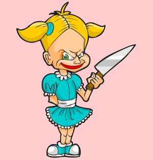 Girl vector graphic
