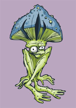 Mushroom vector illustration