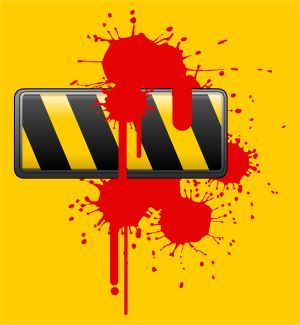 Yellow vector graphic