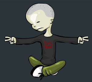 Skinhead vector graphic