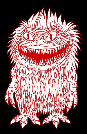 Critter vector graphic