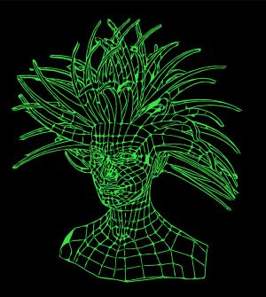 Line vector graphic