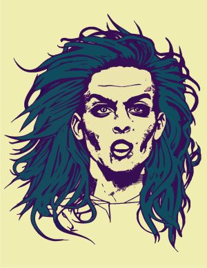 Woman vector graphic