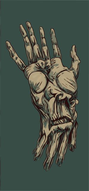 Zombie vector graphic