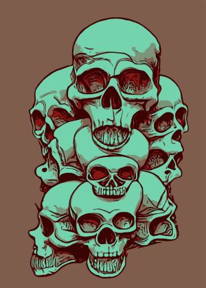 Skull vector graphic