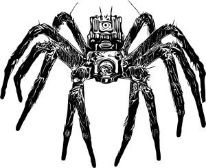 Spider vector graphic