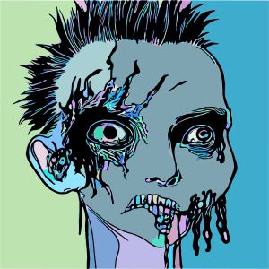 Face vector graphic