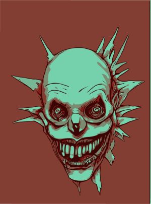 Russian sleep experiment vector graphic