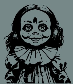 Doll vector graphic