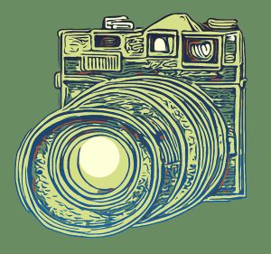 Camera vector graphic