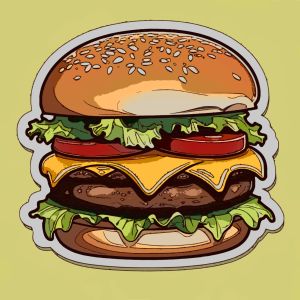 Burger vector graphic