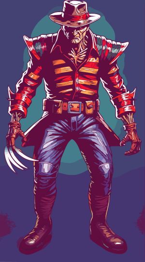 Freddy vector graphic