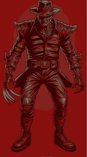 Freddy vector graphic