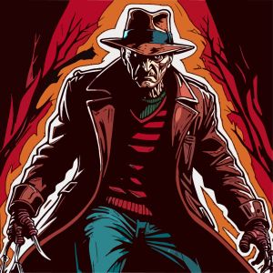 Freddy vector graphic