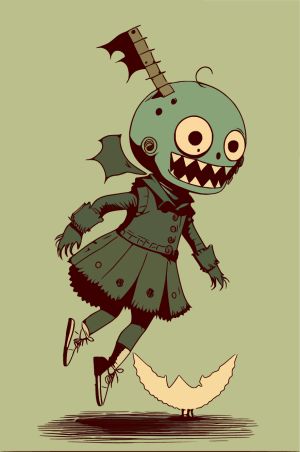 Green vector graphic