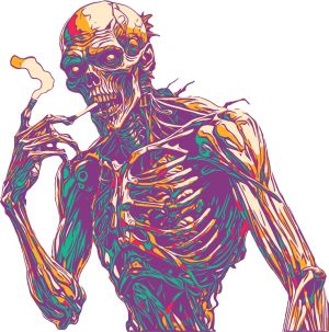 Zombie vector graphic