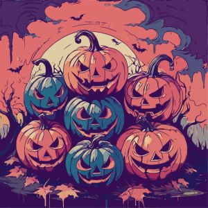 Pumpkin vector graphic