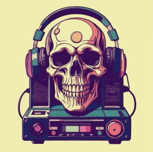Skull vector graphic