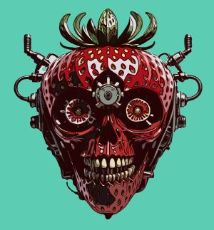 Strawberry vector graphic
