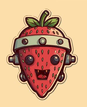 Strawberry vector graphic