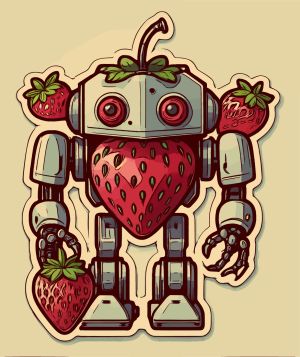 Strawberry vector graphic