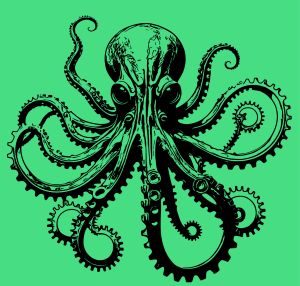 Squid vector graphic