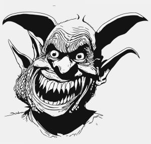 Big mouth vector graphic