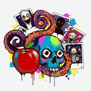 Skull vector graphic