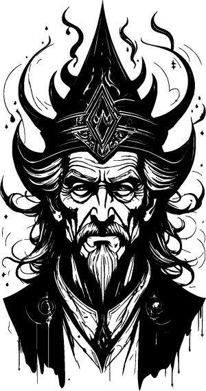 Black vector graphic