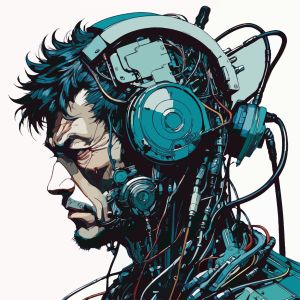 Man vector graphic