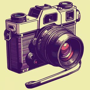 Camera vector illustration