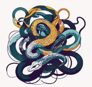 Snake vector graphic