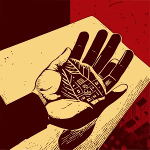 Hand vector graphic