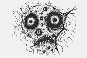 Monster vector graphic